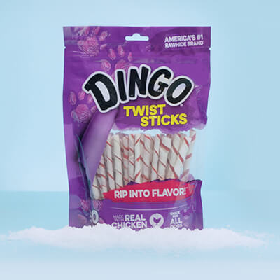 Dingo Twist Sticks, from Dingo pet brand.