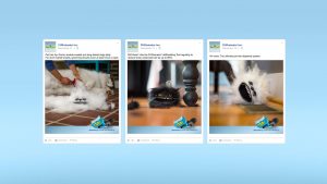 FURminator: Shedlings Facebook posts - social media campaign by Rodgers Townsend, Ad Agency