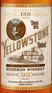 Yellowstone Landmark Edition Labels - Lower Falls